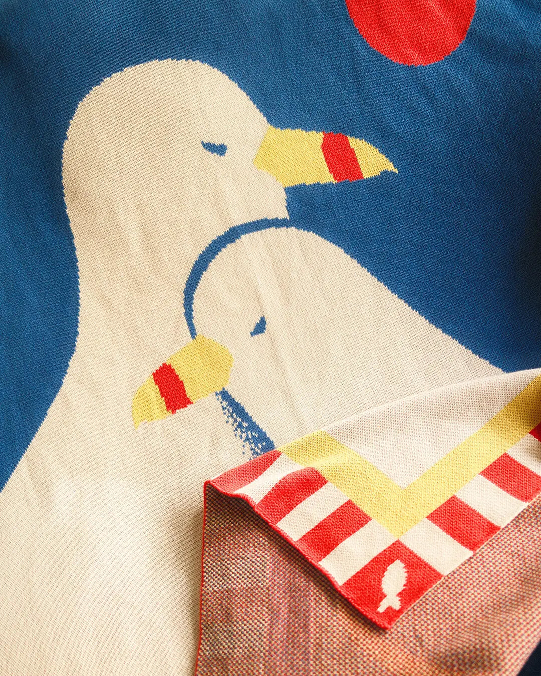 Biquette Throw Blanket Lovebirds - Throw Blanket