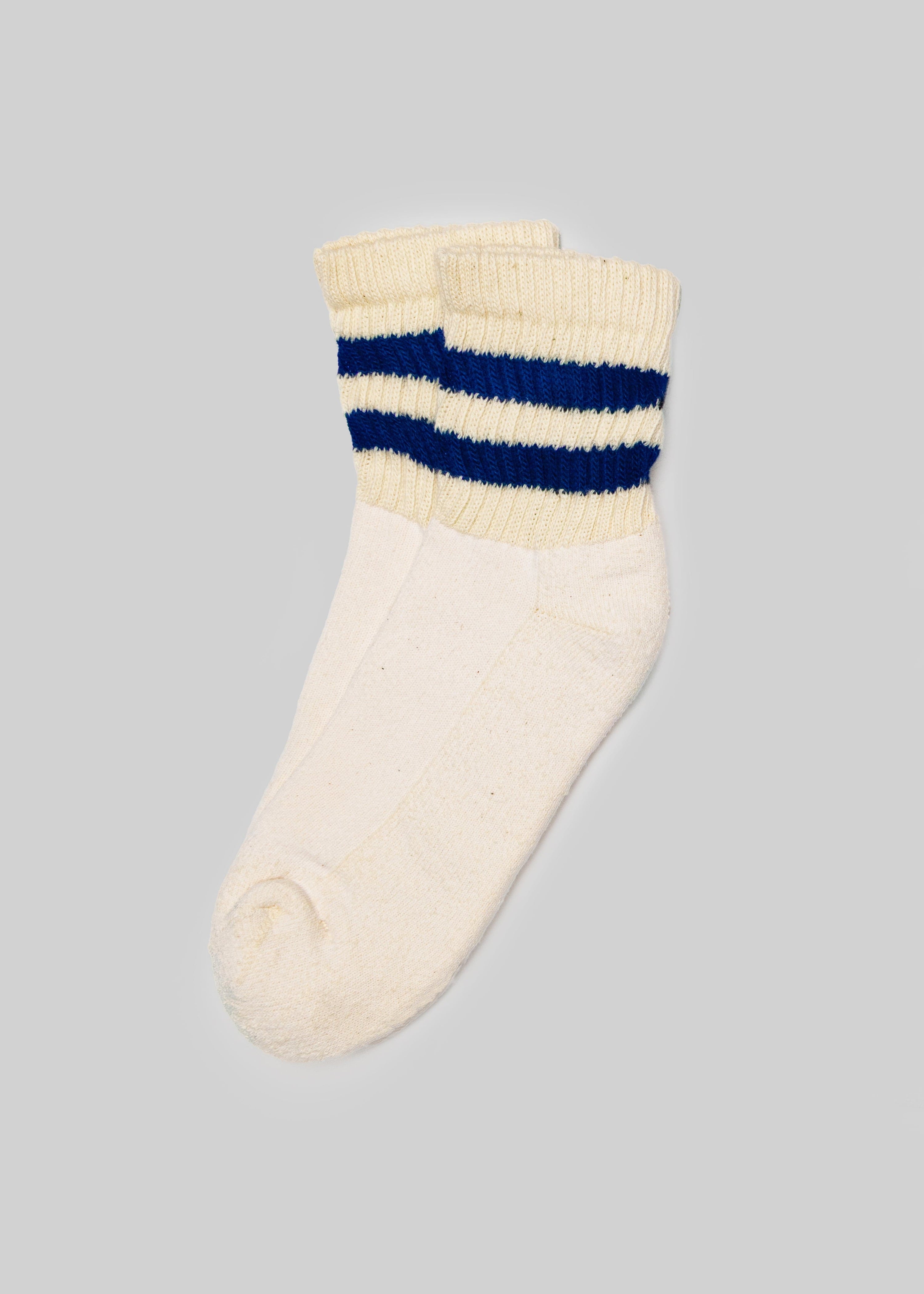 American Trench Socks royal / One Size The Mono Stripe Quarter Crew