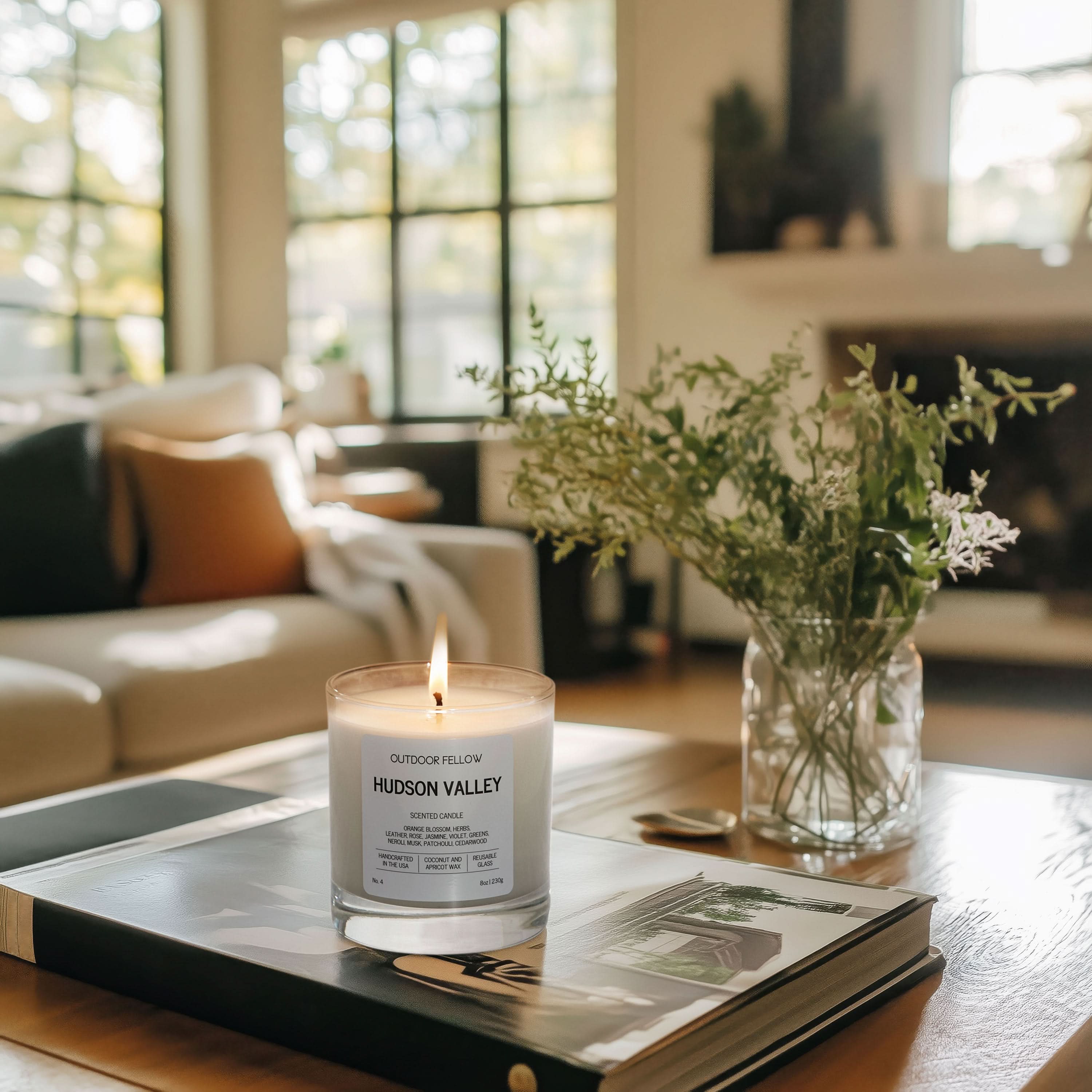 Outdoor Fellow Candles Hudson Valley Scented Candle