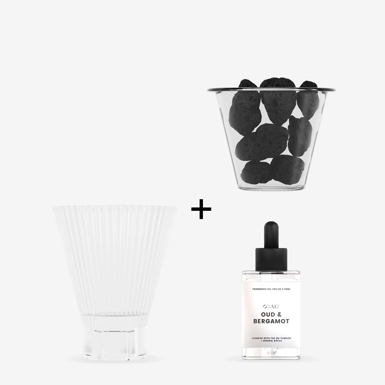 OZAIZ Lava Rock Diffuser ZAI Lava Rock Diffuser - Cedar & Black Cherry
