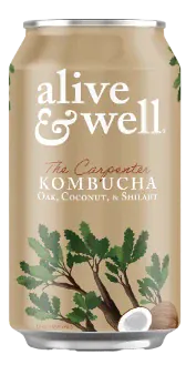 Alive & Well Kombucha Kombucha Oak & Coconut Kombucha Organic