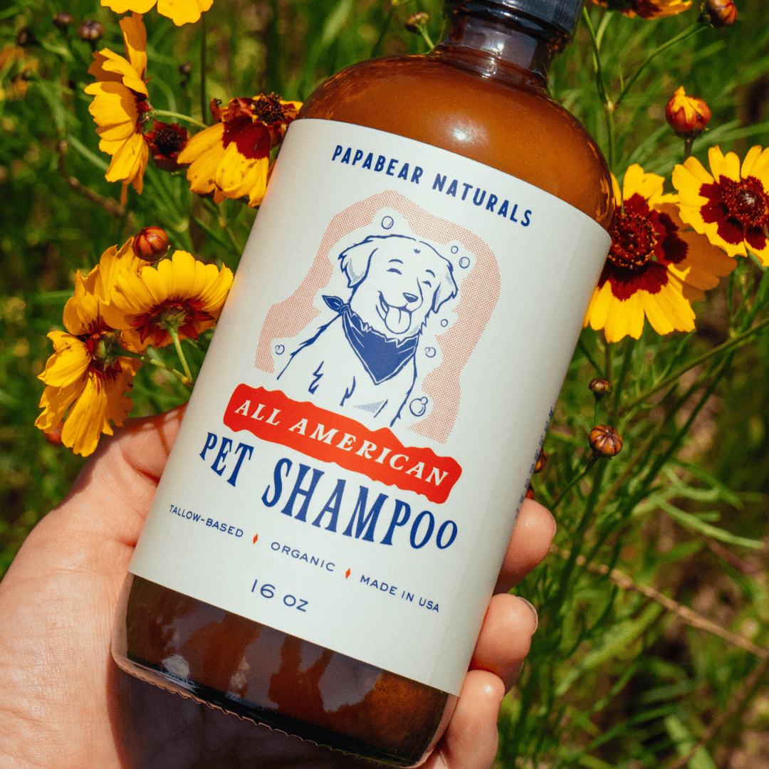 PapaBear Naturals Papabear All American Pet Shampoo - 16 oz