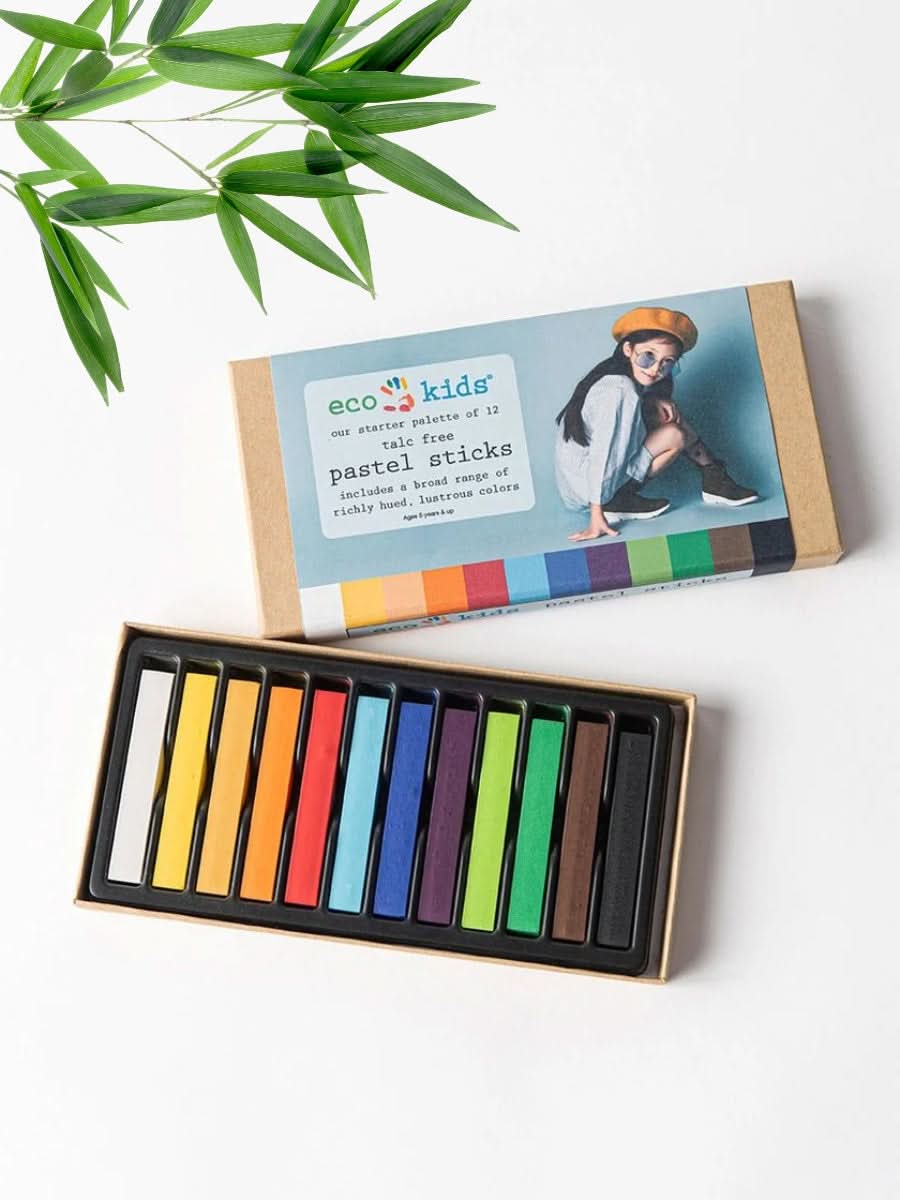 Ash & Rose art kit Eco-Kids Pastel Stick Case