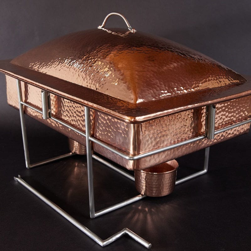 Sertodo Catering & Entertaining Syracuse Rectangular Copper Chafer, 8 qt