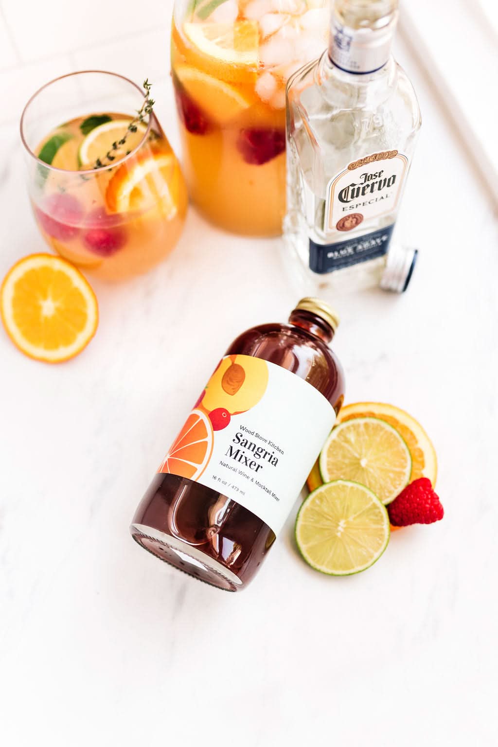 Wood Stove Kitchen Cocktail and Drink Mixers Sangria Mixer, 16 fl oz