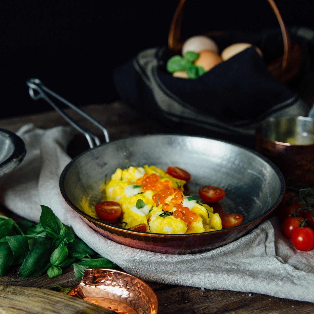 Sertodo Pots & Pans Copper Skillets