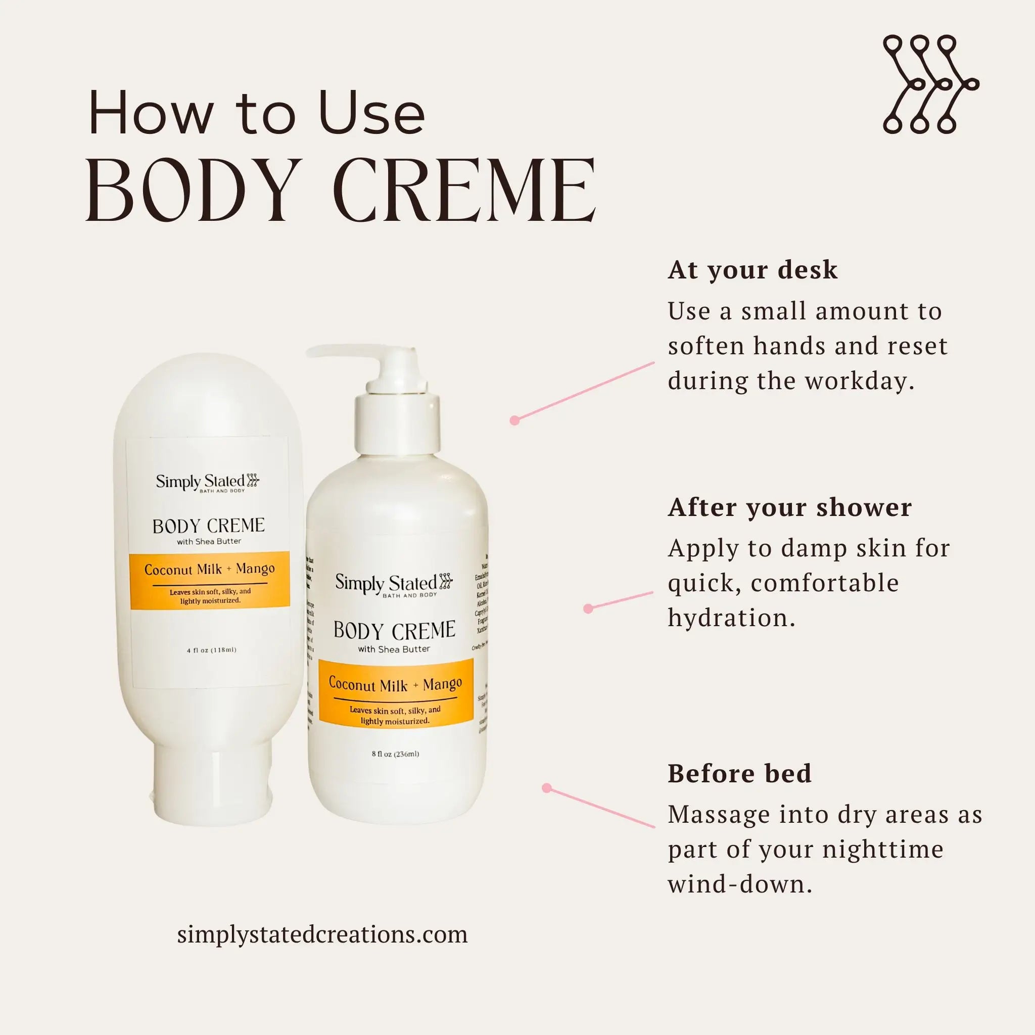 Simply Stated Creations Moisturizers Sea Salt + Orchid Body Creme