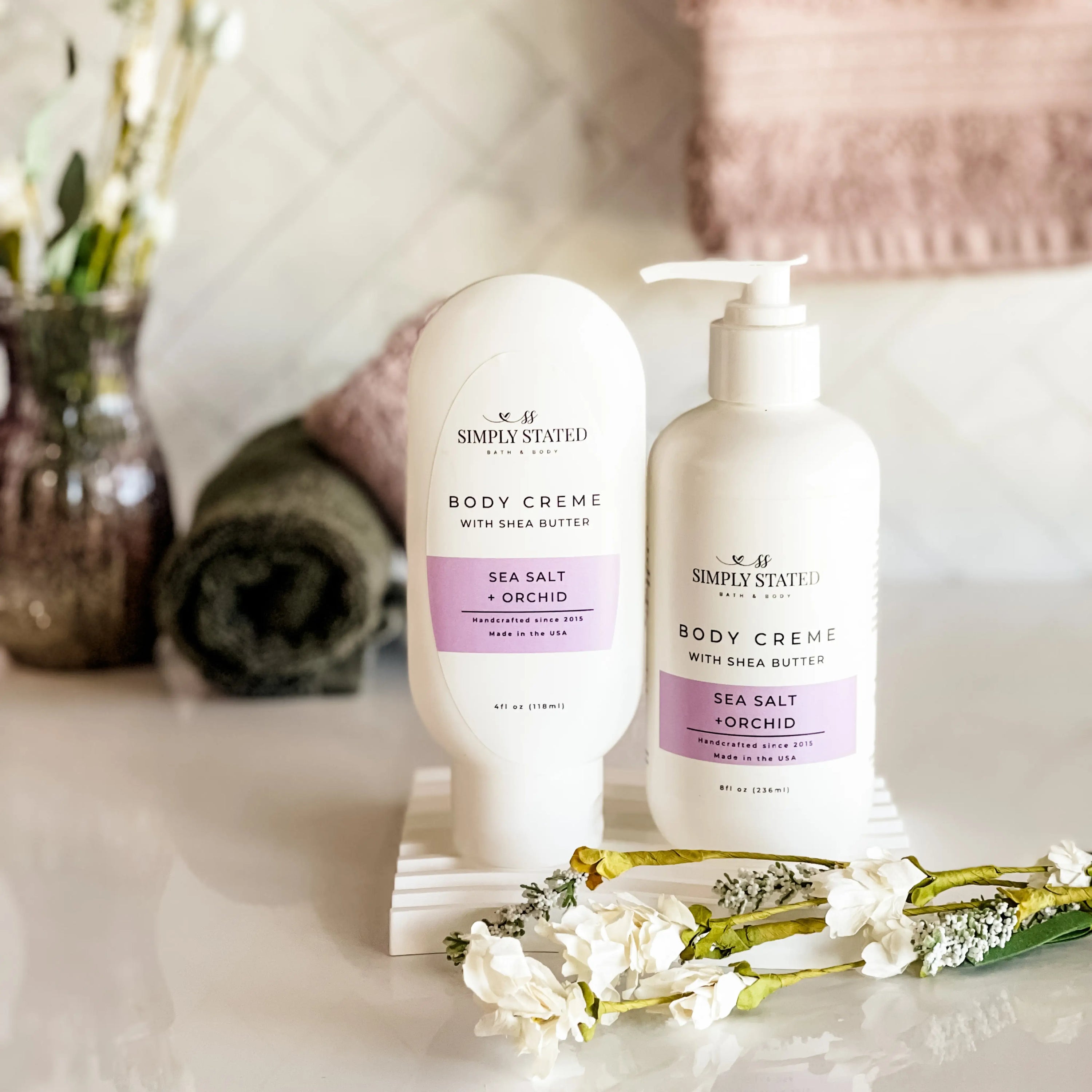 Simply Stated Creations Moisturizers Sea Salt + Orchid Body Creme