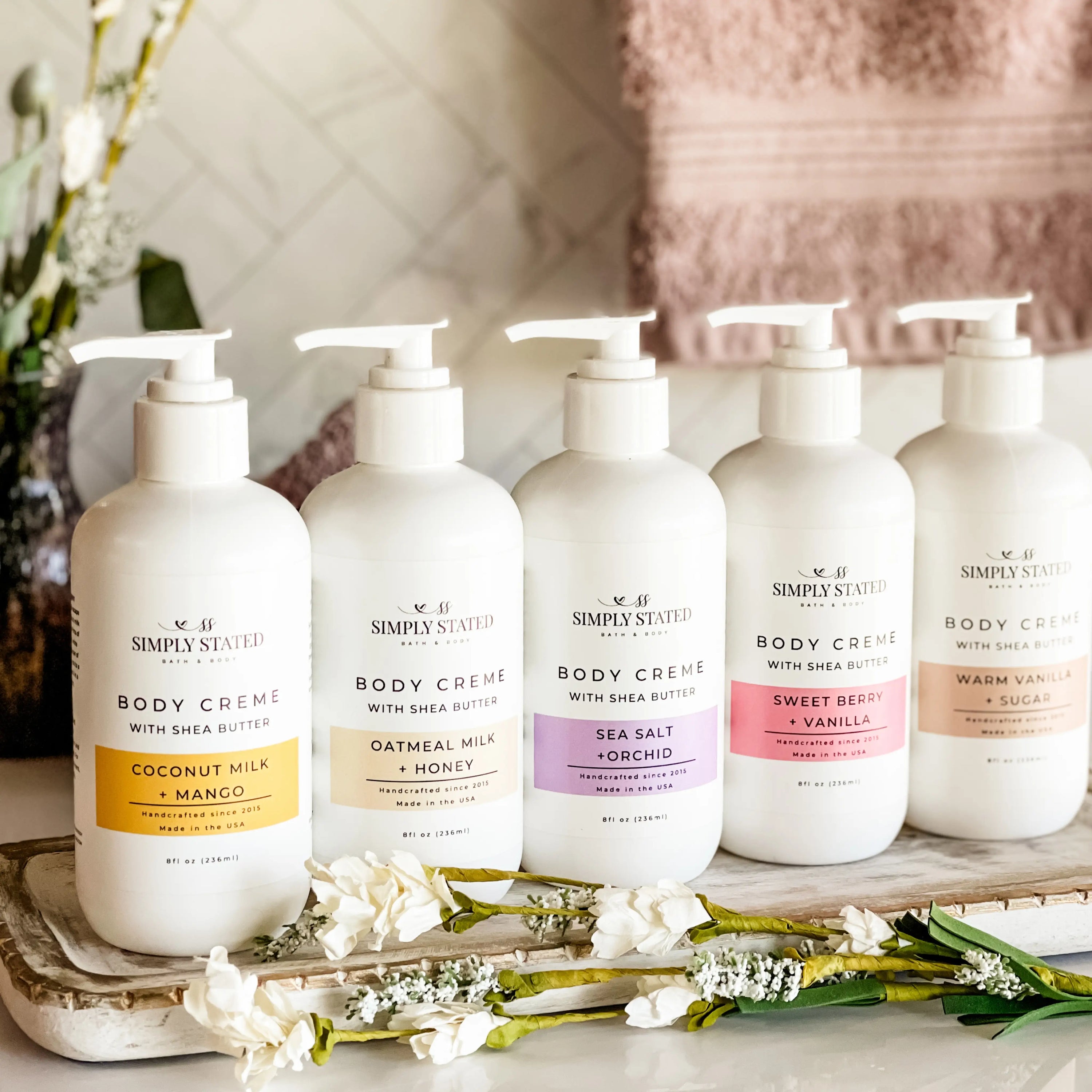 Simply Stated Creations Moisturizers Sea Salt + Orchid Body Creme