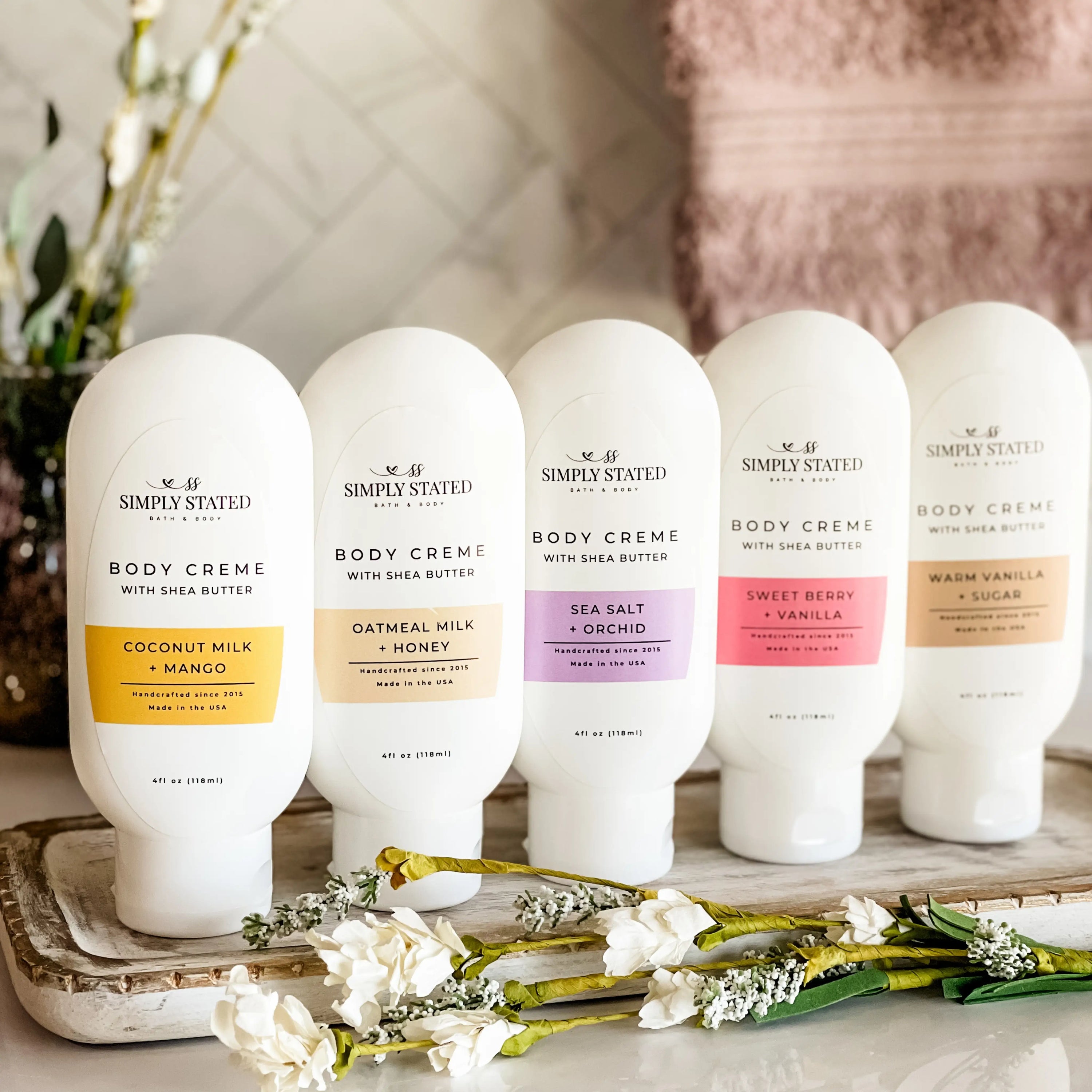 Simply Stated Creations Moisturizers Sea Salt + Orchid Body Creme