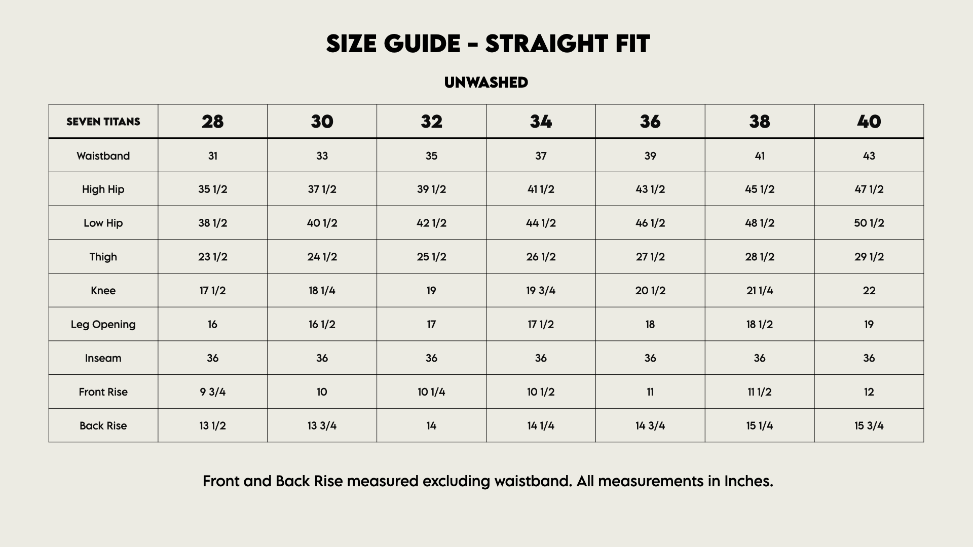 Seven Titans Jeans Seven Titans Straight Fit - Raw Selvedge, Proximity Manufacturing