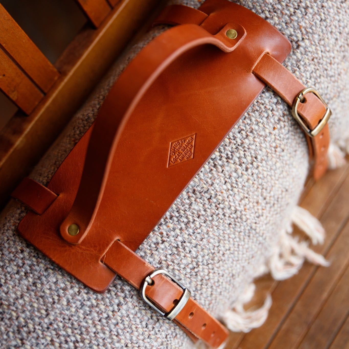 The Local Branch Provisions Small Batch Campfire Blanket with Carrier - USA Made