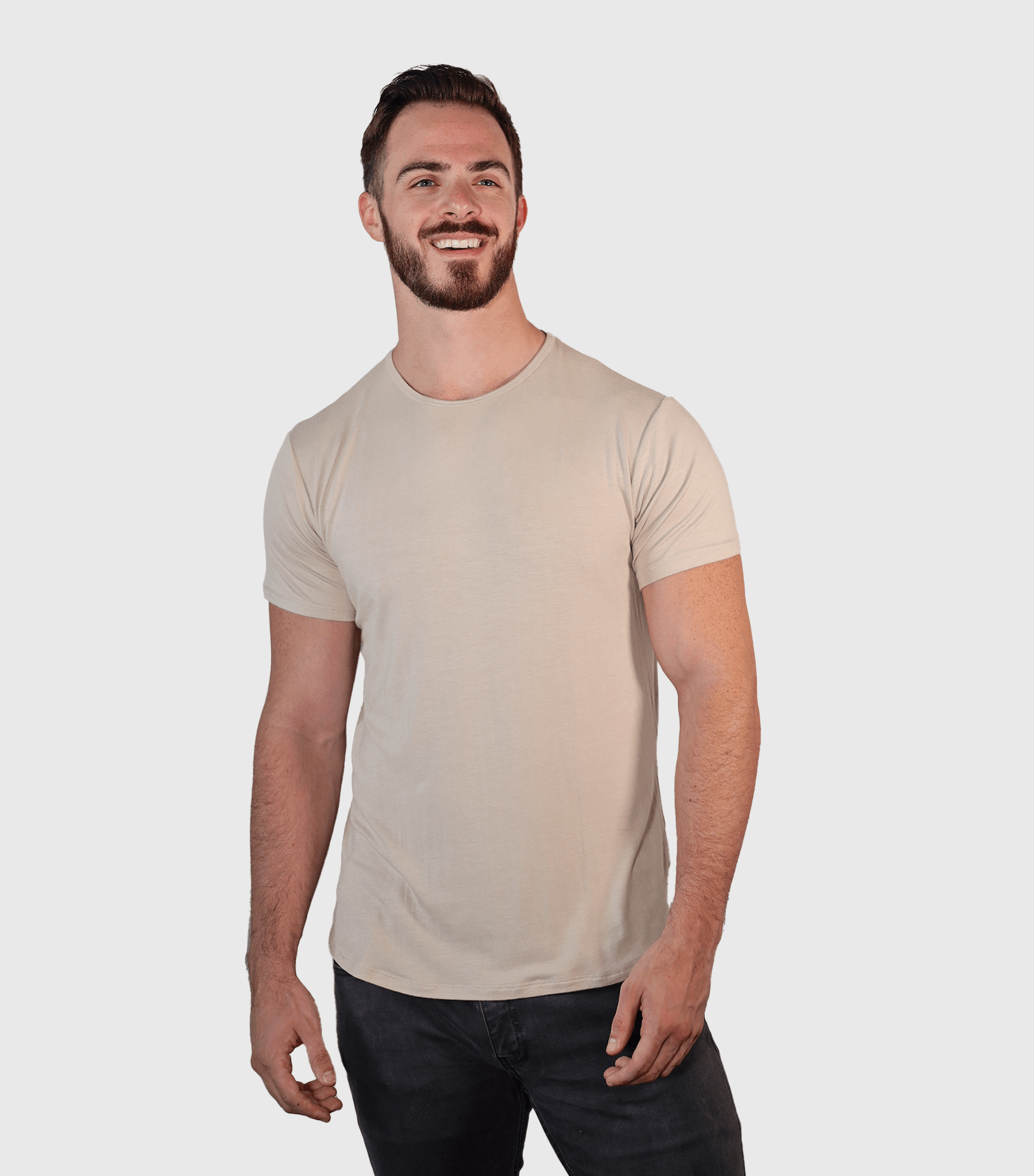 Bamtech Shirt Bamboo Swift Curve-Hem Tee - Black