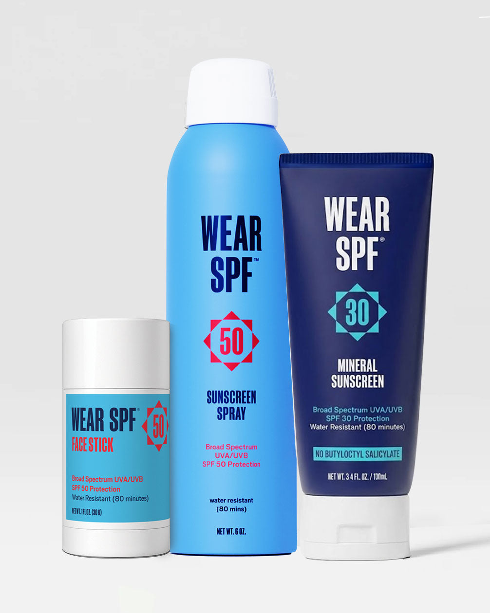 The Competitor Sunscreen Trio