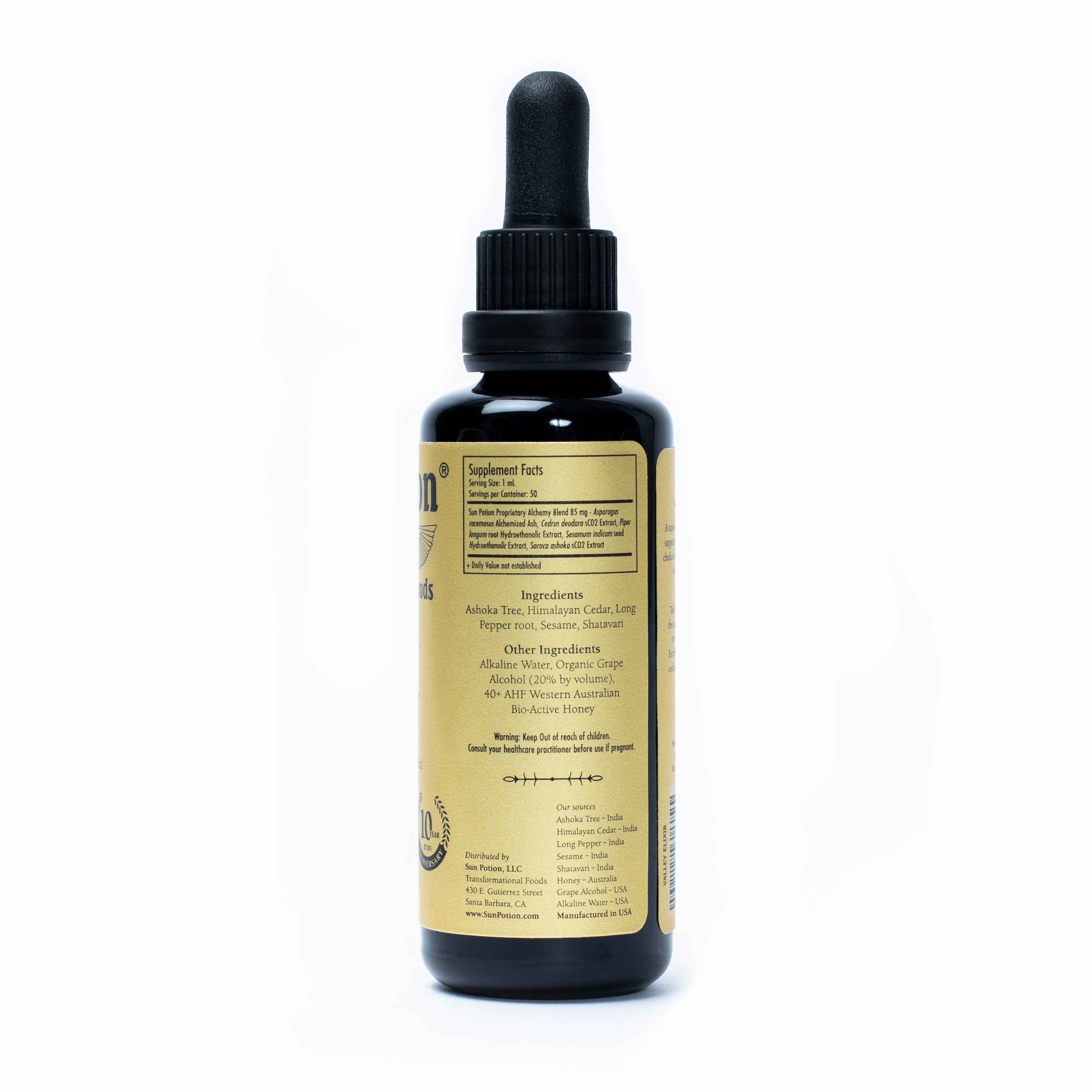 Sun Potion Adaptogen 50 ml - The Valley Elixir The Valley Transcendent Elixir