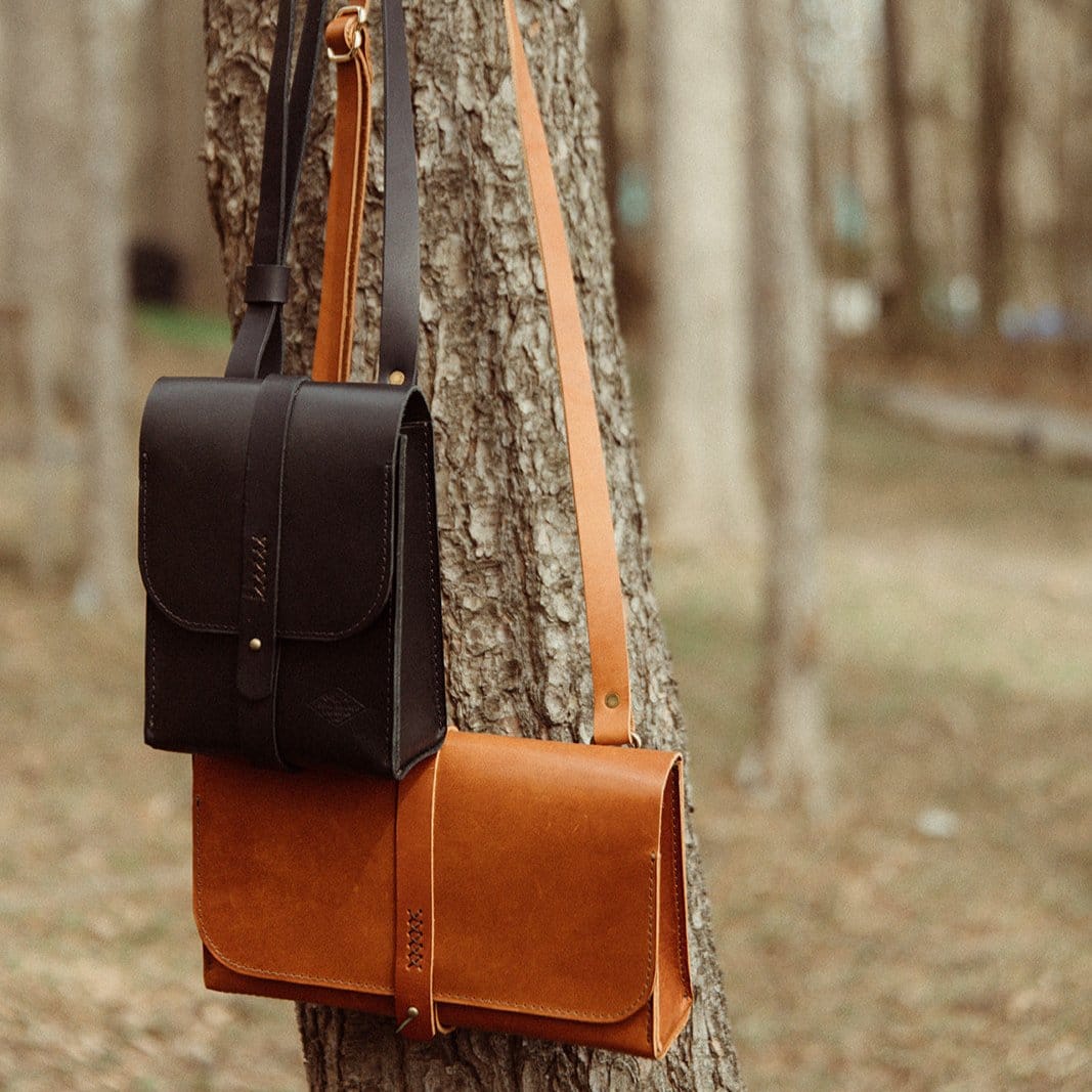 The Local Branch Leather The Navigator Satchel - USA Made