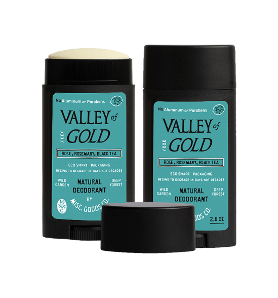 "Valley of Gold" Natural Deodorant