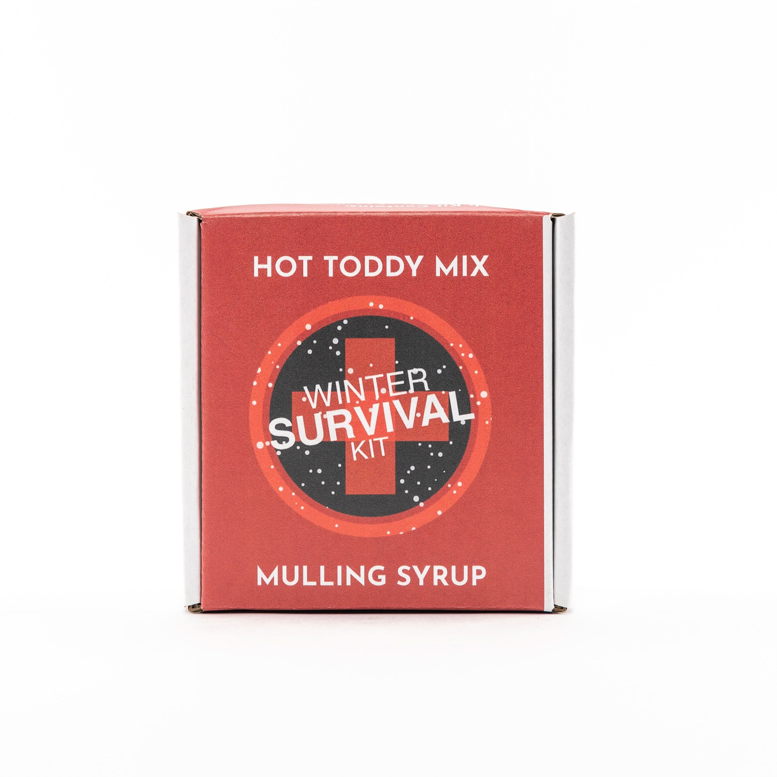 Wood Stove Kitchen Cocktail and Drink Mixers Winter Survival Kit - One Each, 8 fl oz Hot Toddy & Mulling Syrup