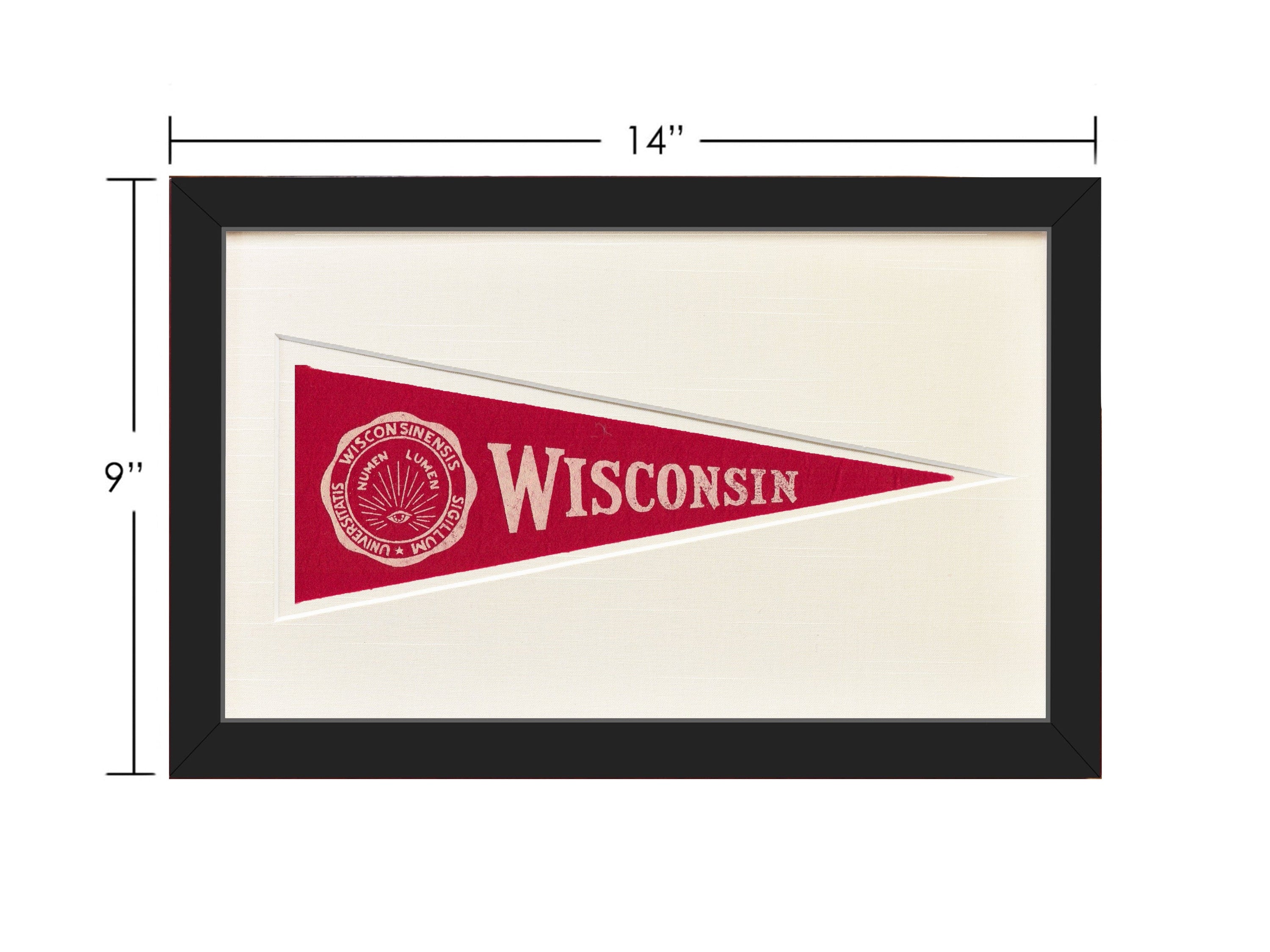 Americana Memories Vintage Wisconsin Hormel Pennant