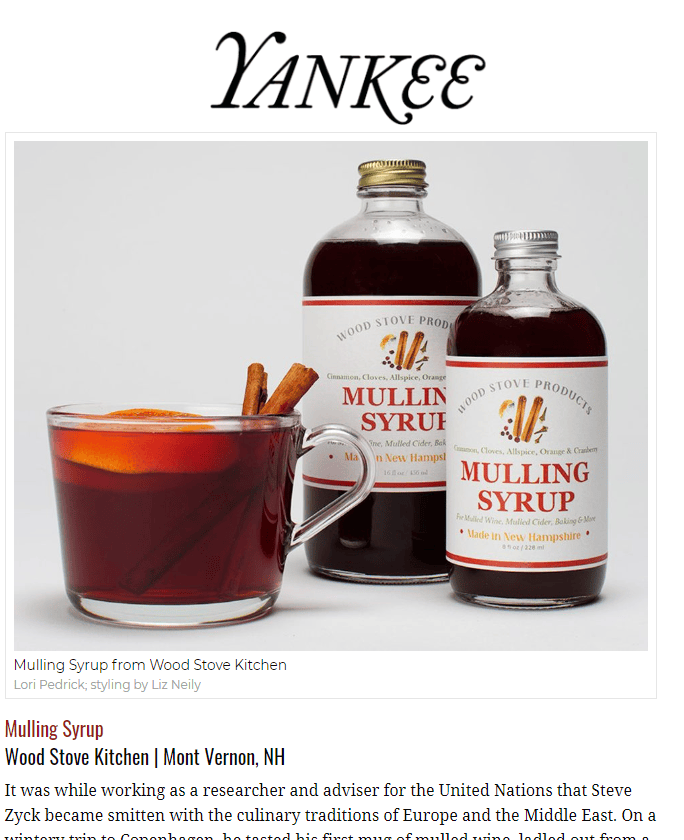 Wood Stove Kitchen Cocktail and Drink Mixers Mulling Syrup, 16 fl oz