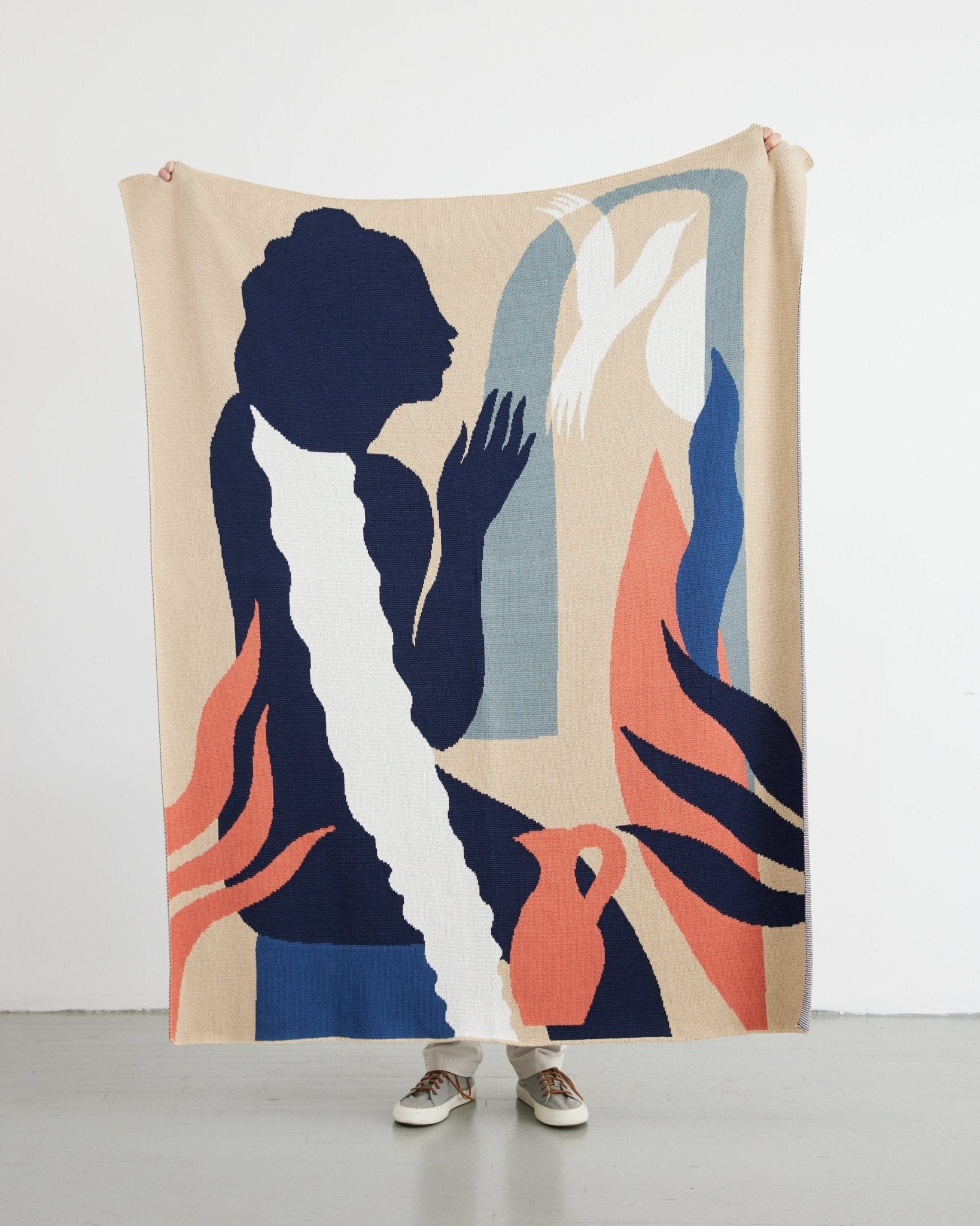Biquette Throw Blanket Zora Throw Blanket