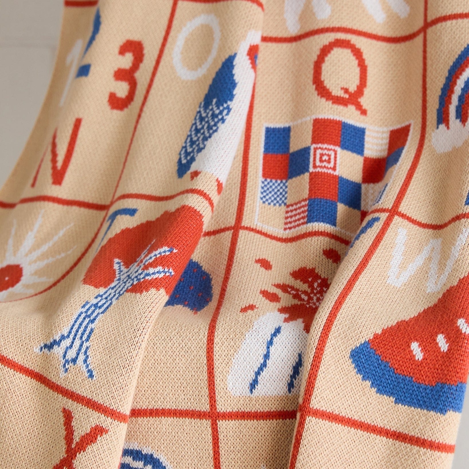 Biquette Baby Blanket ABC Baby Blanket