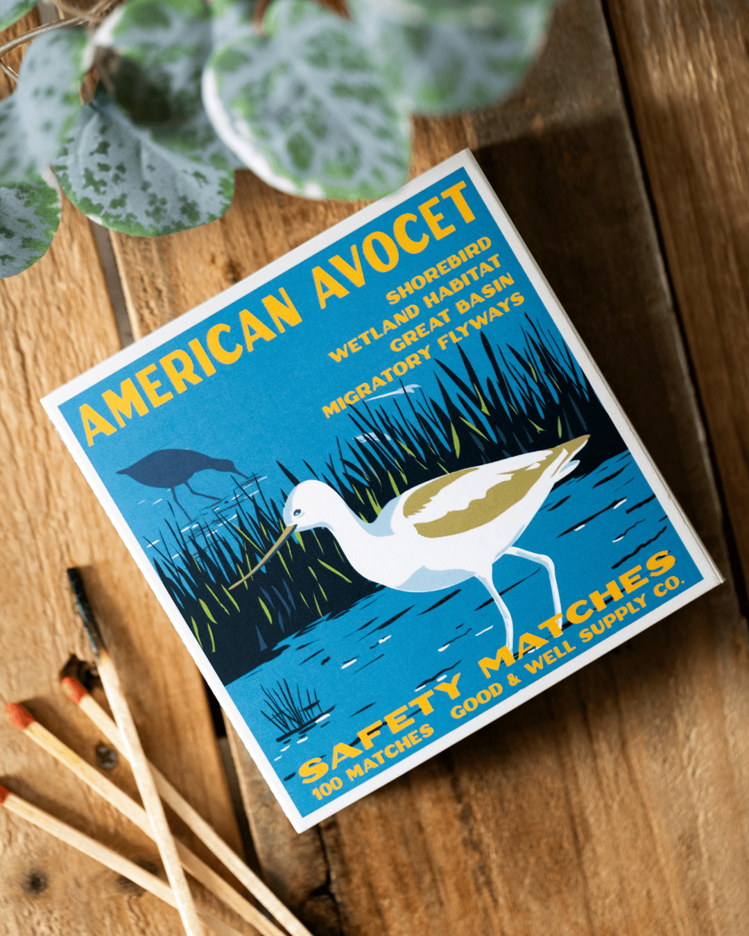 Good & Well Supply Co. American Avocet Cabin Matches