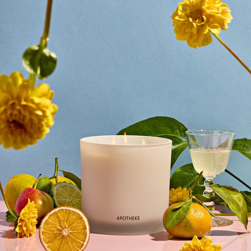 APOTHEKE 3-Wick Candles Bergamot Tangerine 3-Wick Candle