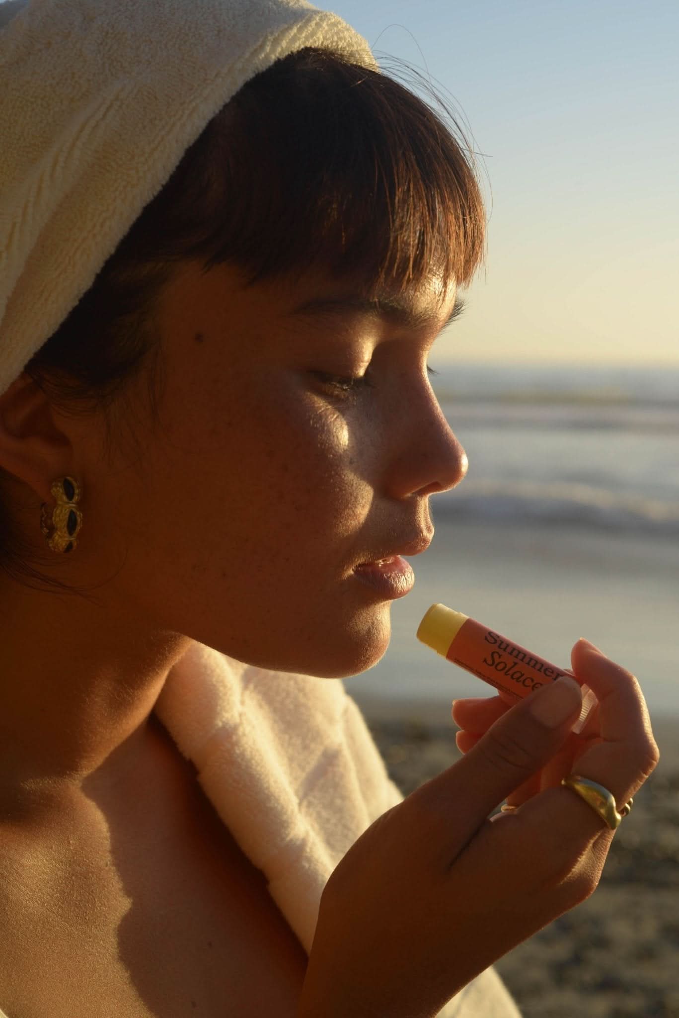 Summer Solace Tallow Tallow Balm Cardamom & Blood Orange – Tallow Lip Balm | Bright & Warm