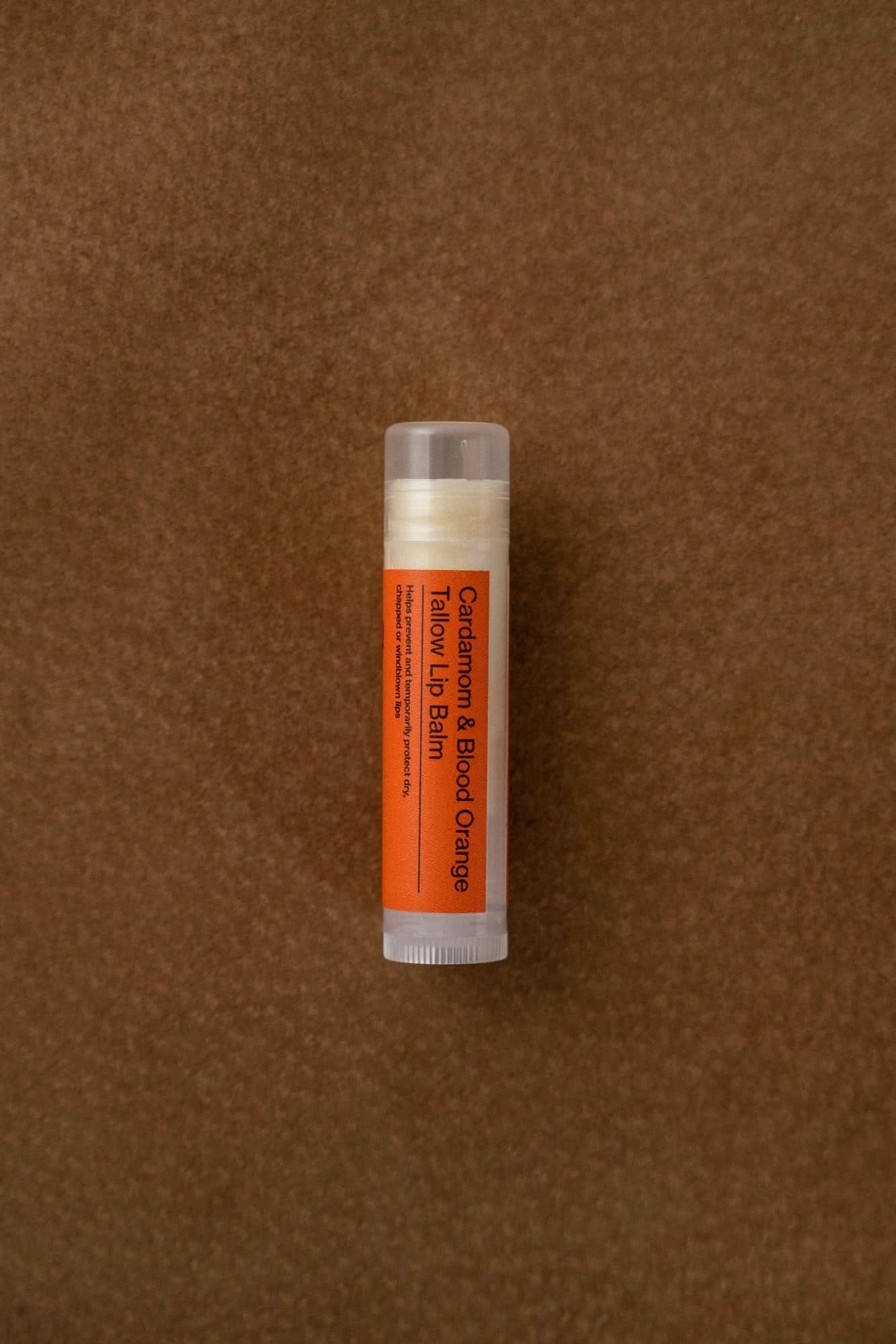 Summer Solace Tallow Tallow Balm Cardamom & Blood Orange – Tallow Lip Balm | Bright & Warm