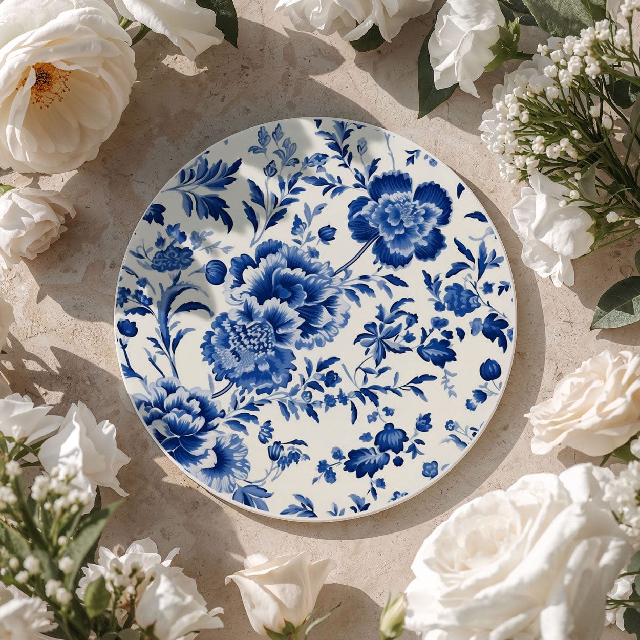 Gia Roma Coaster Chinoiserie Coasters