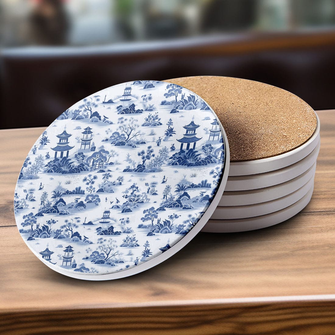 Gia Roma Coaster Chinoiserie Coasters