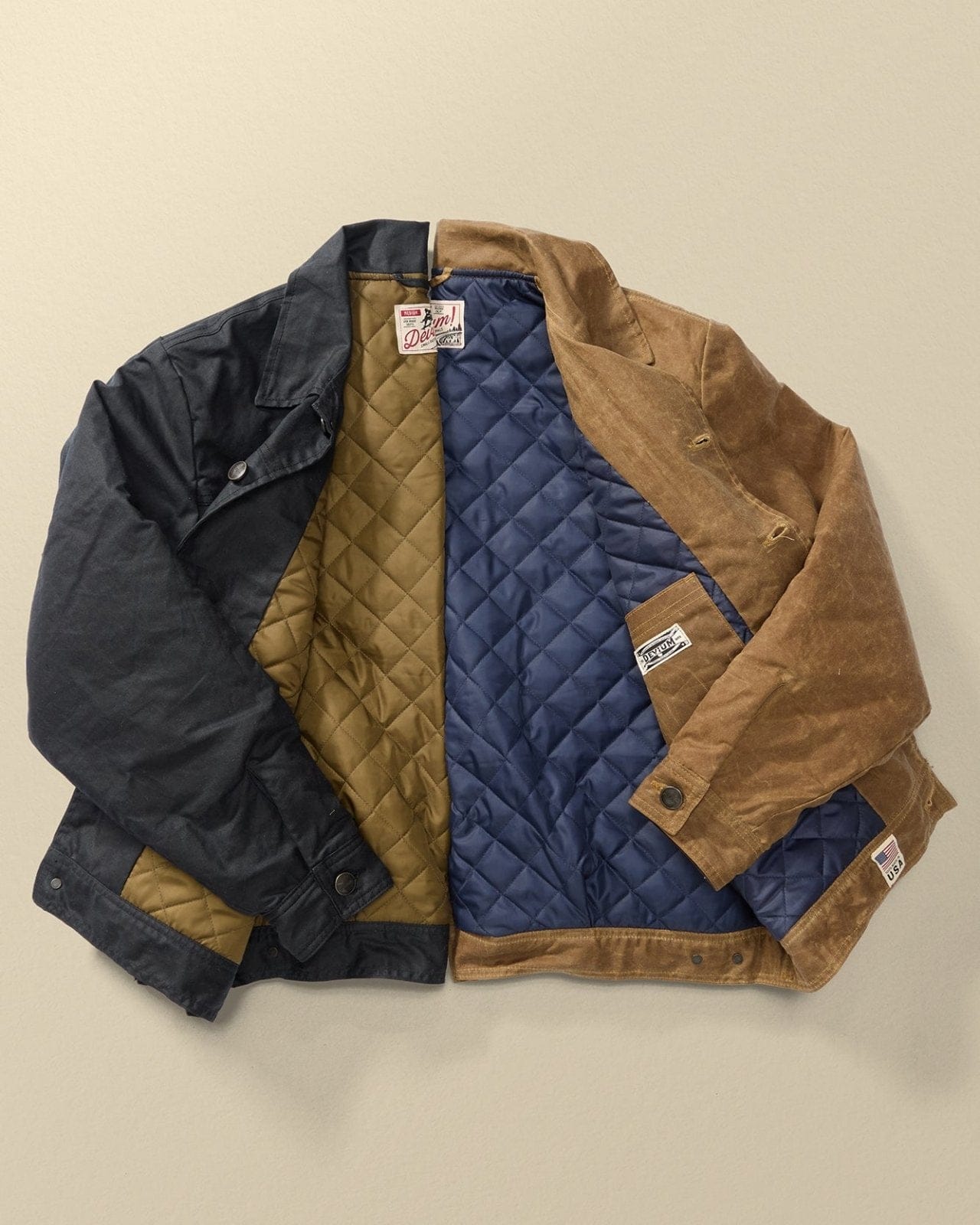 Devium Jacket Deadeye Waxed Canvas Trucker Jacket