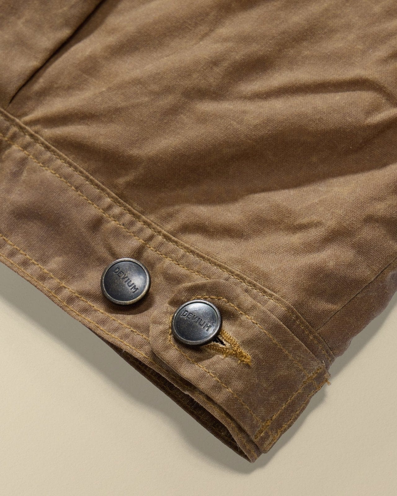 Devium Jacket Deadeye Waxed Canvas Trucker Jacket