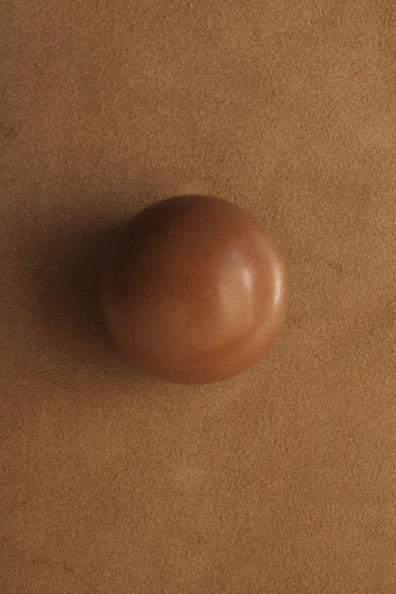 Summer Solace Tallow Tallow Soap Desert Rose – Red Clay Sphere Soap | Floral & Cacao Butter Infusion