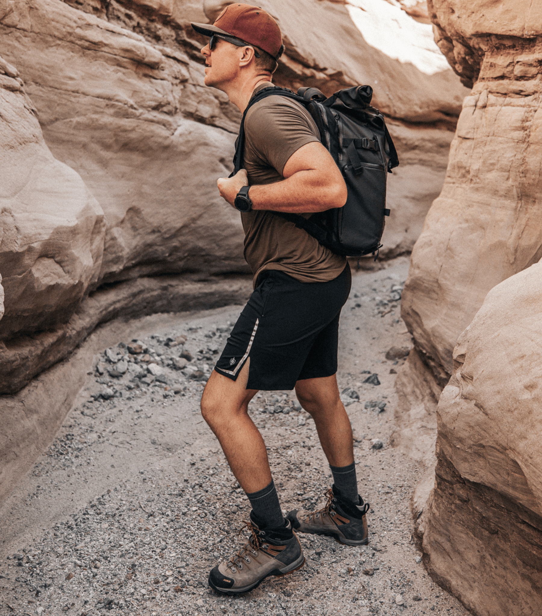 Bamtech Shorts Dominate Training Shorts - Stone