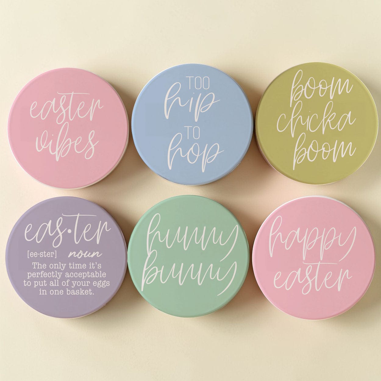 Gia Roma Coaster Easter + Spring Coasters