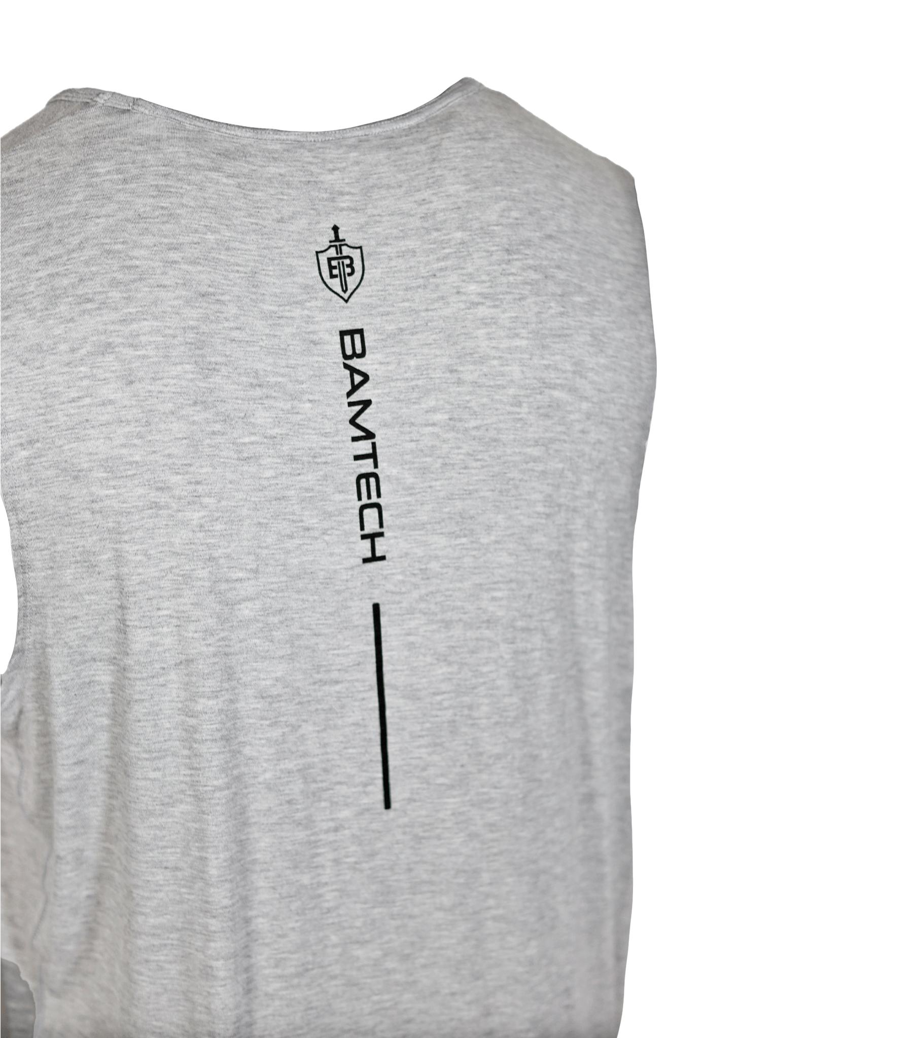 Bamtech Tanks Bamboo Aerotech Tank - Training Div. Heather Grey