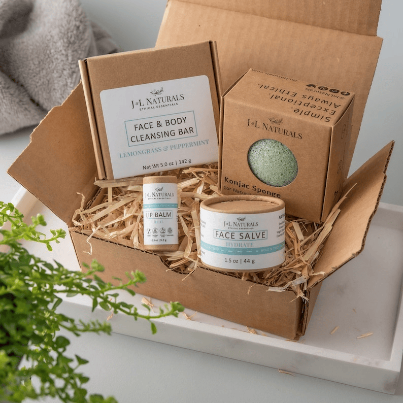 J&L Naturals Skin Regimen Kit Essentials Skin Regimen Kit (4-Piece Set)
