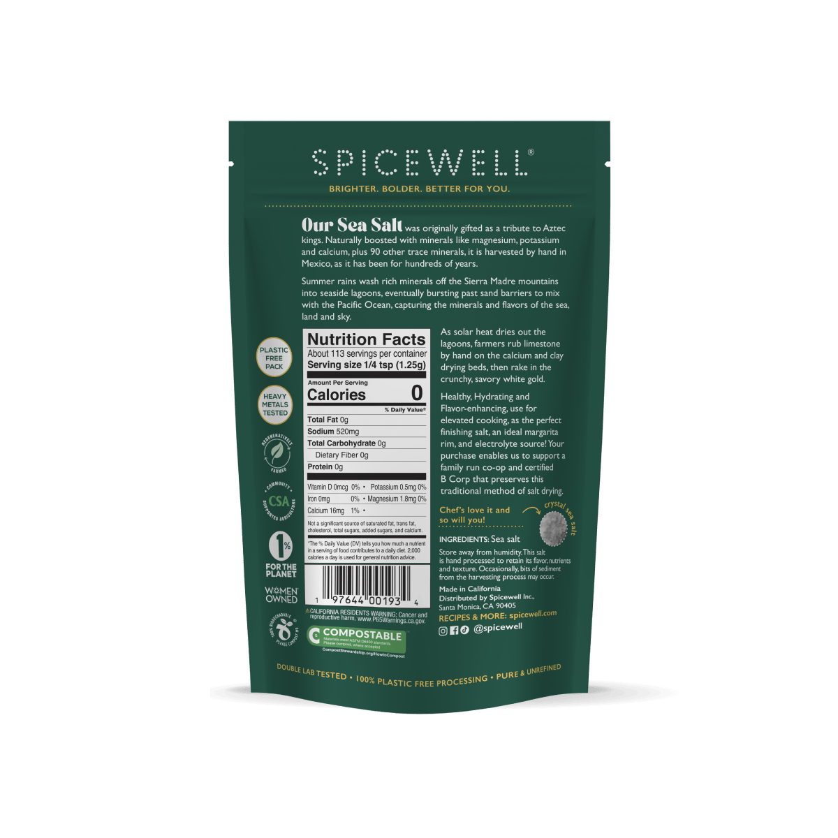 Spicewell Refill Pouch Superfood Countertop Bundle