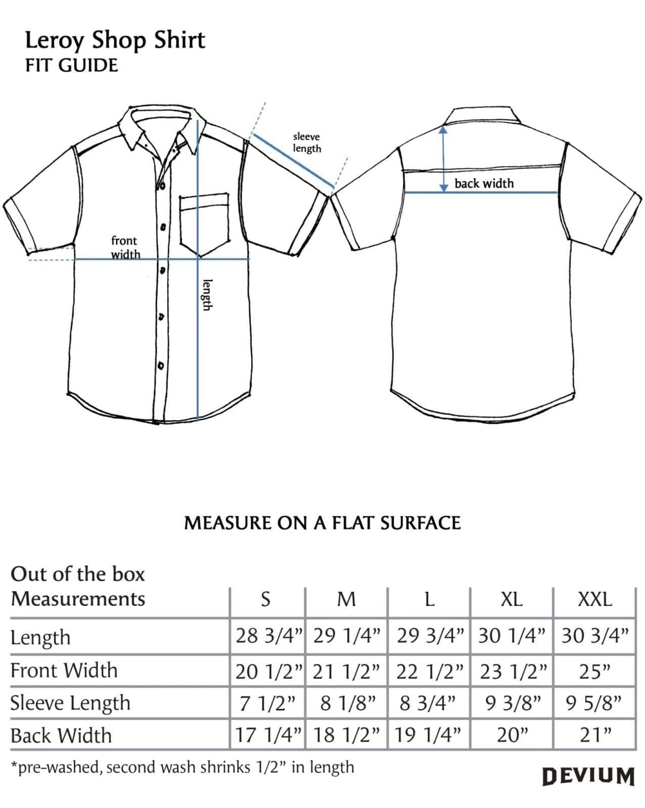 Devium Shirts Leroy Shop Shirt