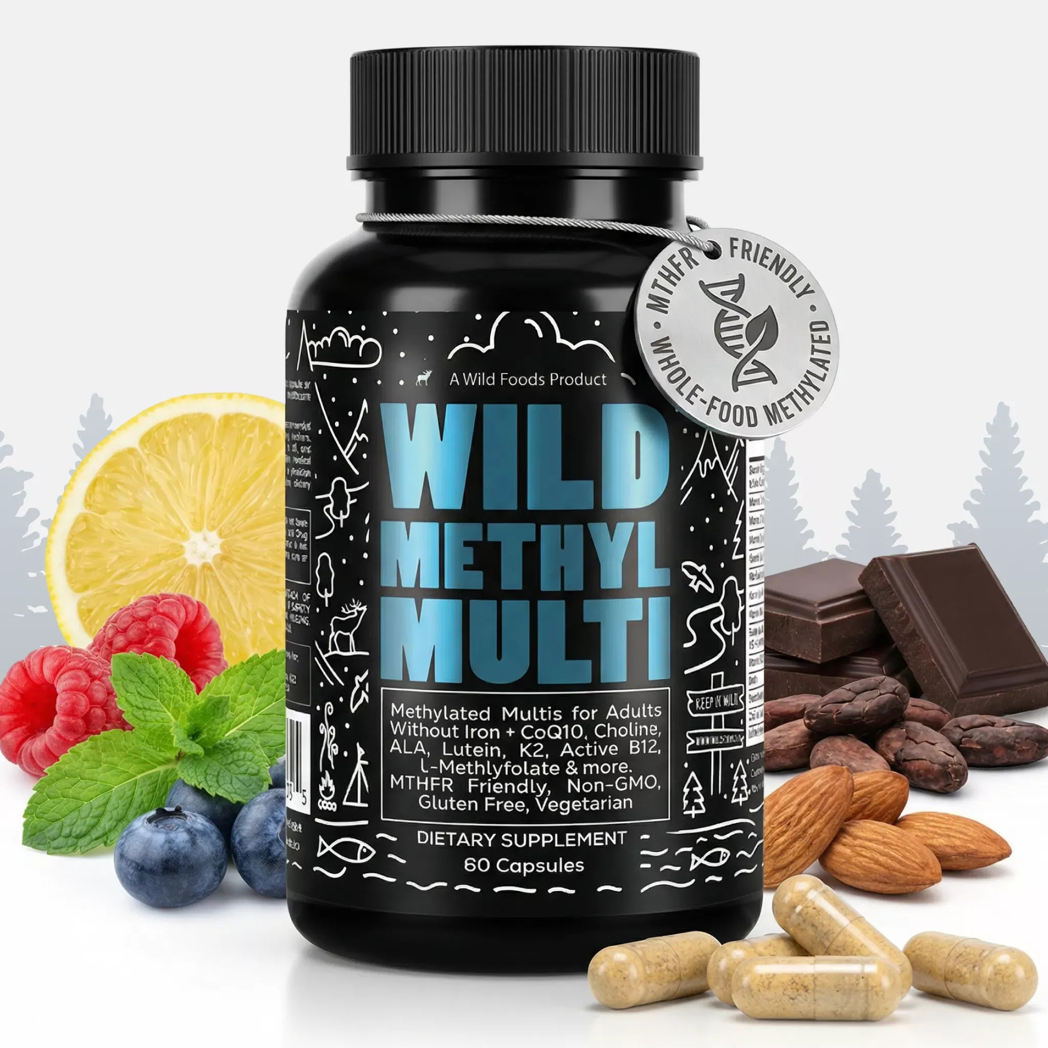 Wild Foods Supplements Methylated Whole Food Multivitamin