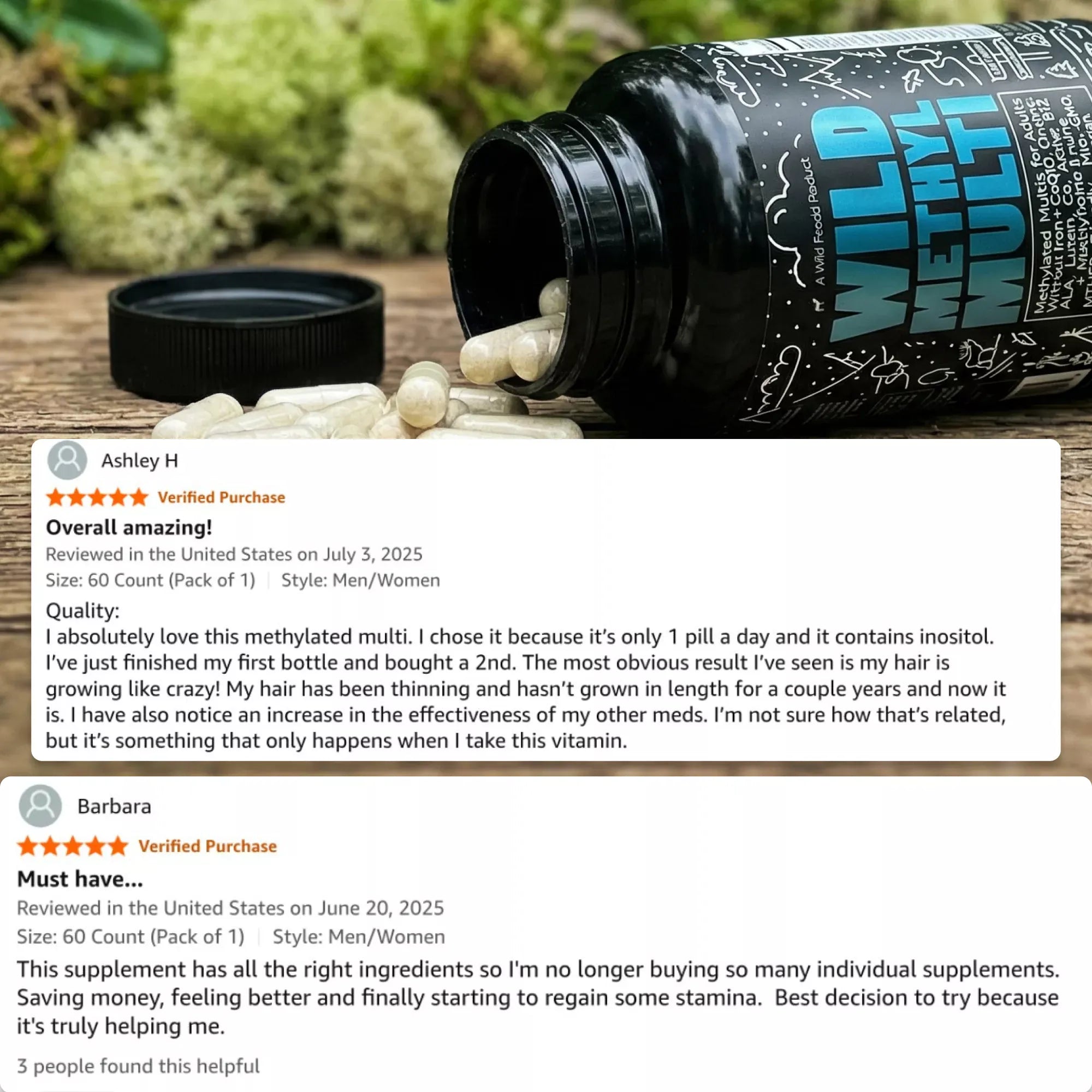 Wild Foods Supplements Methylated Whole Food Multivitamin
