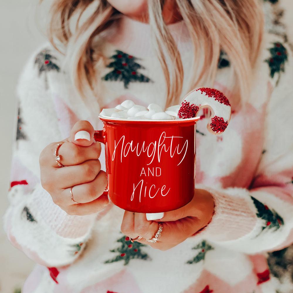 Gia Roma Coffee Mug, Naughty & Nice Mug