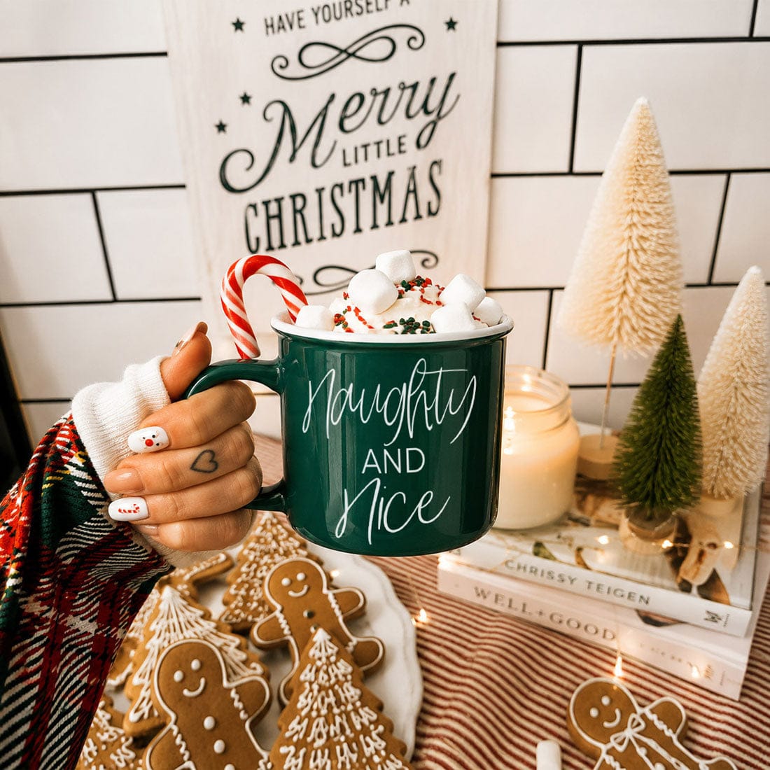 Gia Roma Coffee Mug, Naughty & Nice Mug