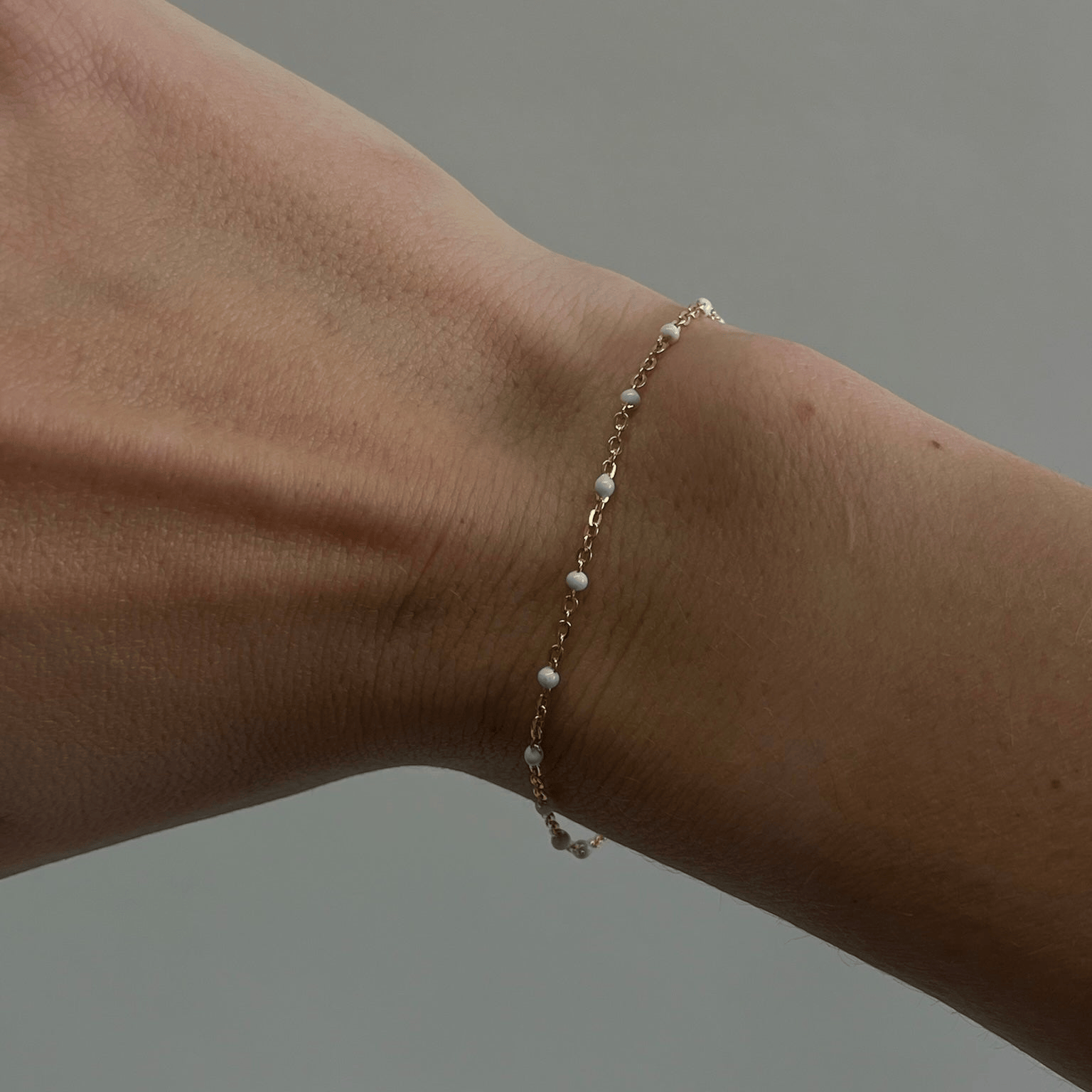 Cuffed by Nano LLC White Daisy Bracelet