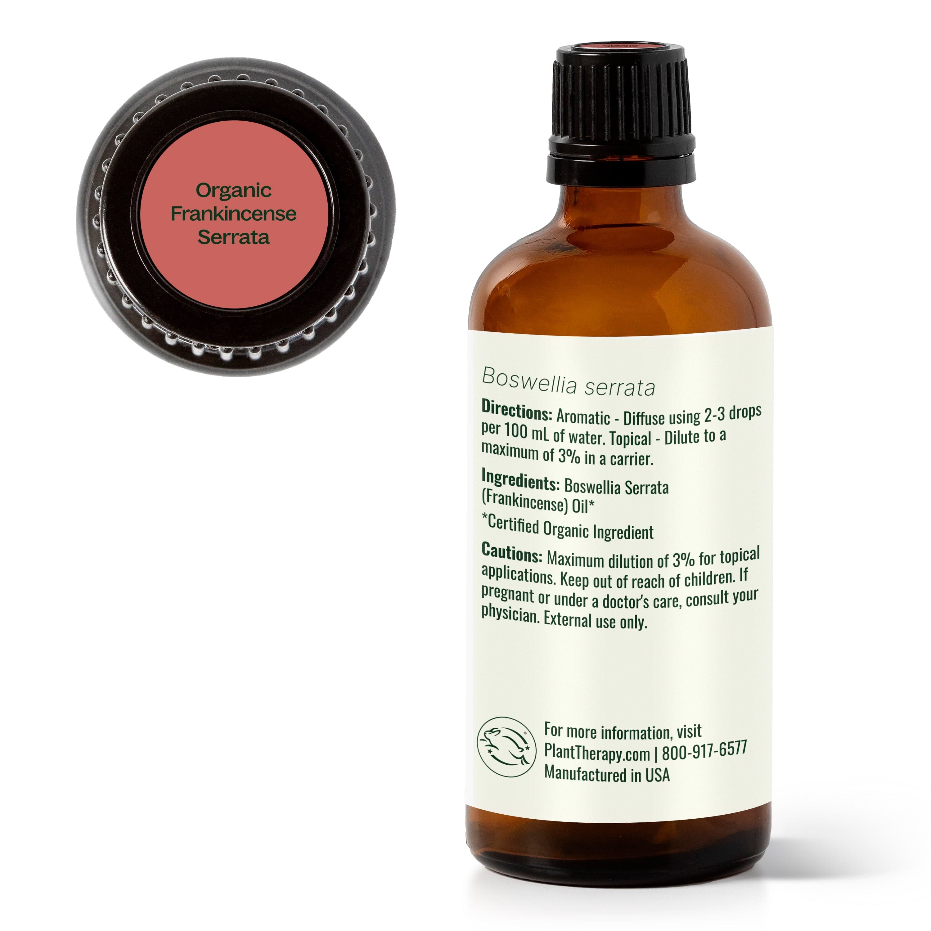 Plant Therapy Essential Oil Organic Frankincense Serrata Essential Oil