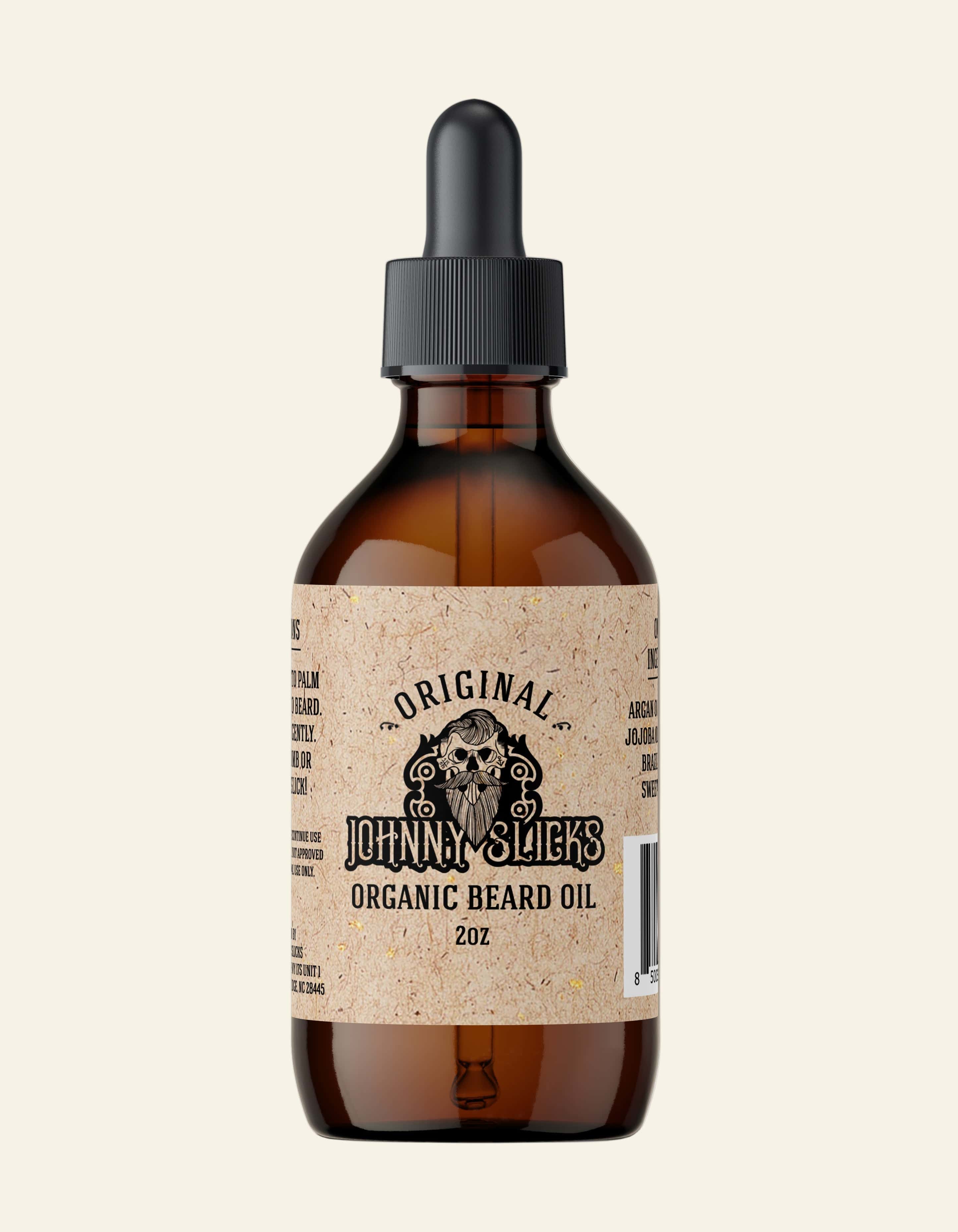Johnny Slicks Beard Oil Organic Beard Oil