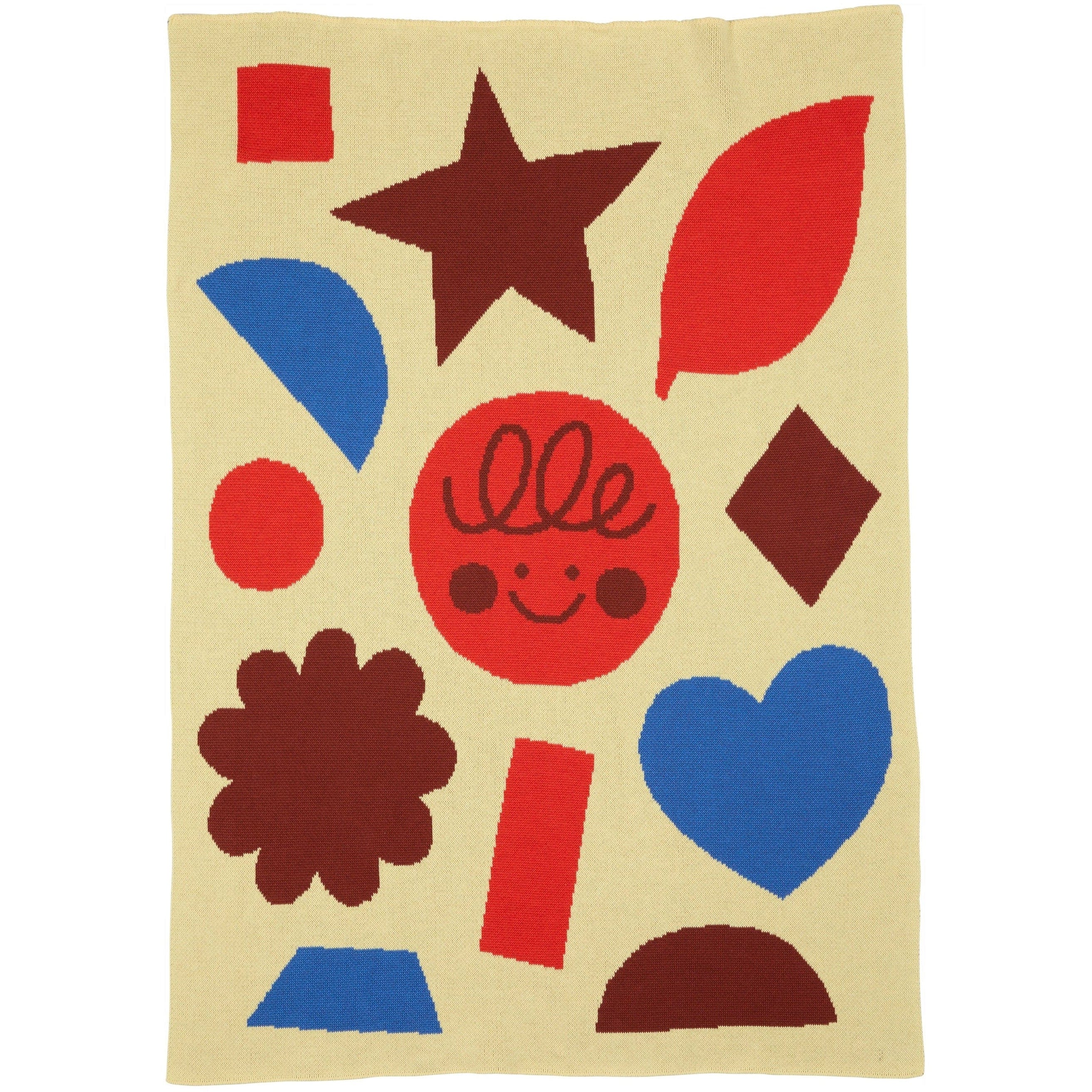 Biquette Baby Blanket Vanilla Custard in Organic Cotton Play & Grow Baby Blanket Biquette x The Steve Nash Foundation