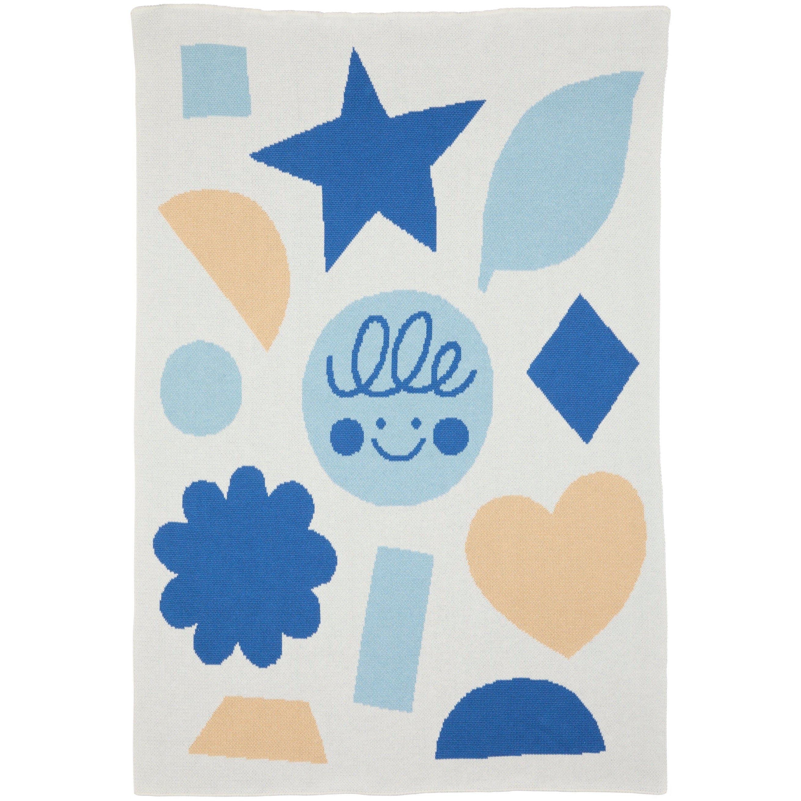 Biquette Baby Blanket Italian Ice in Organic Cotton Play & Grow Baby Blanket Biquette x The Steve Nash Foundation